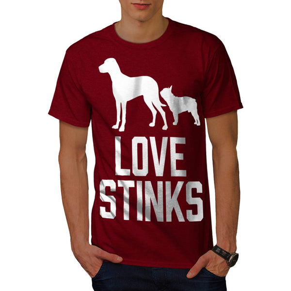 Love Stink Funny Mens T-Shirt