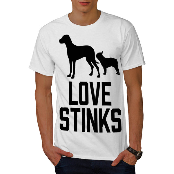 Love Stink Funny Mens T-Shirt