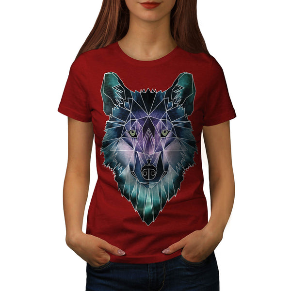 Wild Wolf Face Pack Womens T-Shirt