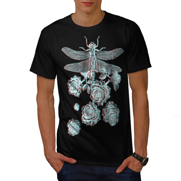 Dragonfly Blossom Mens T-Shirt