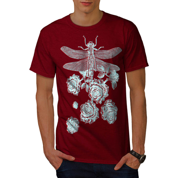 Dragonfly Blossom Mens T-Shirt