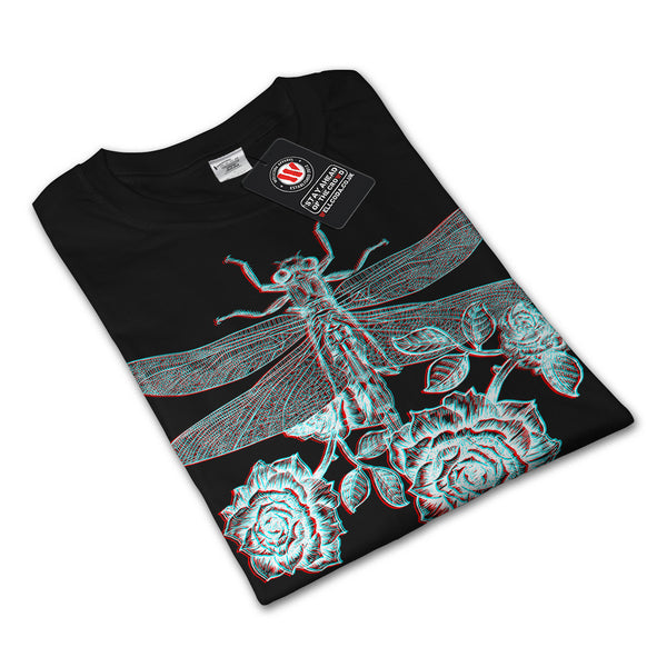 Dragonfly Blossom Mens Long Sleeve T-Shirt