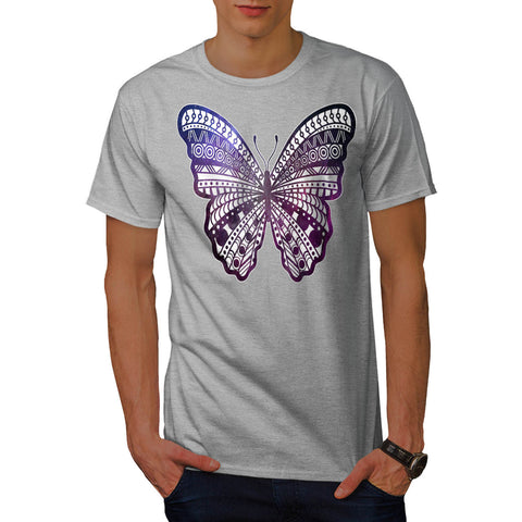 Cosmic Butterfly Mens T-Shirt