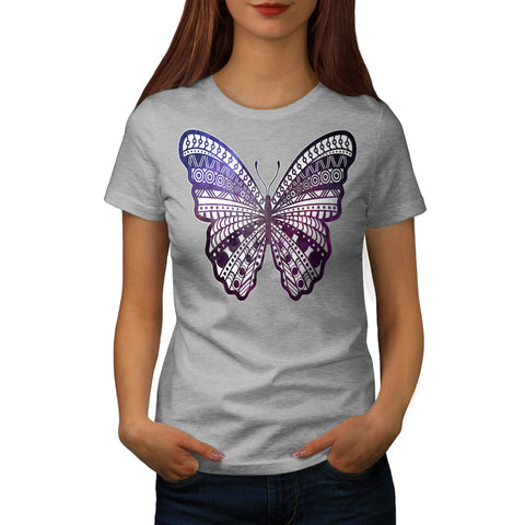 Cosmic Butterfly Womens T-Shirt