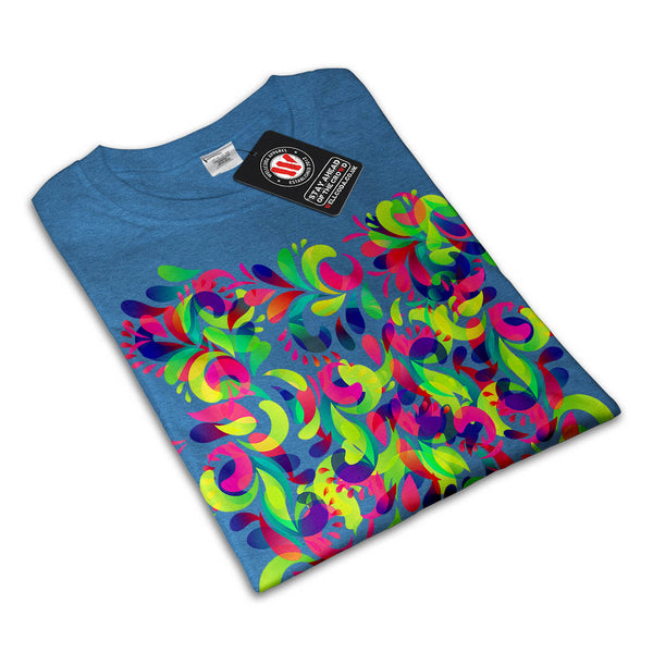 Colorful Abstract Womens T-Shirt
