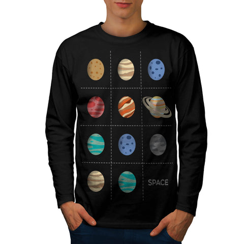 Galaxy Fashion Art Mens Long Sleeve T-Shirt