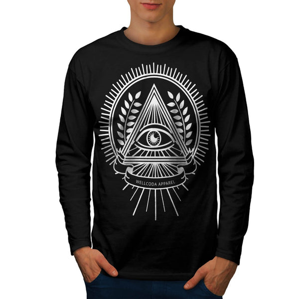 Apparel Illuminati Mens Long Sleeve T-Shirt