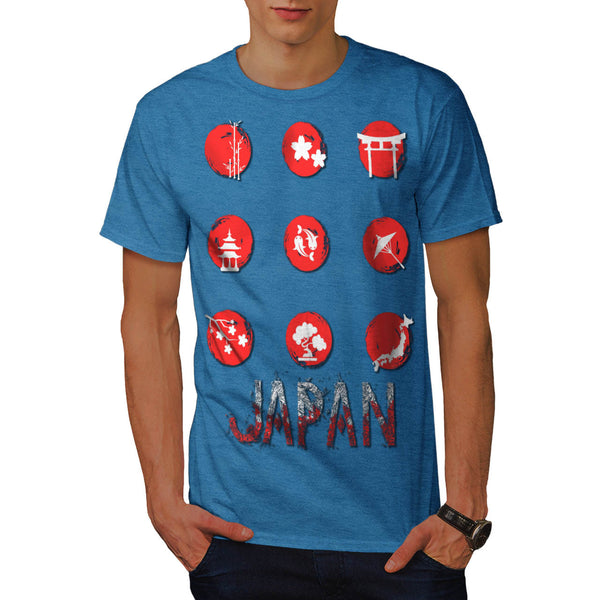 Japan Style Symbol Mens T-Shirt