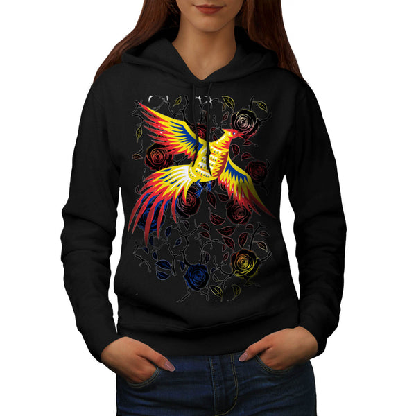 Phoenix Fantasy Fun Womens Hoodie