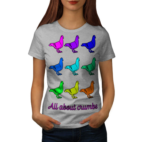 All About Crumb Fun Womens T-Shirt