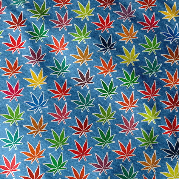 Multiple Leaf Hemp Mens T-Shirt