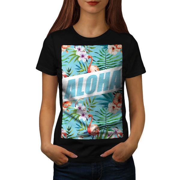 Aloha Hawaii Beach Womens T-Shirt