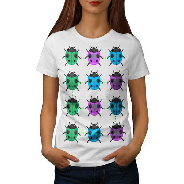 Multiple Ladybird Womens T-Shirt