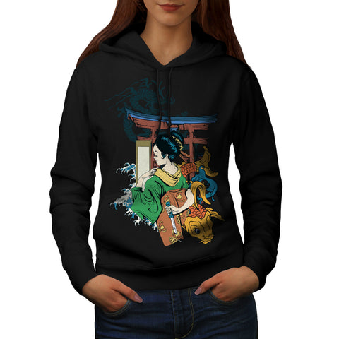 Japan Lady Style Womens Hoodie