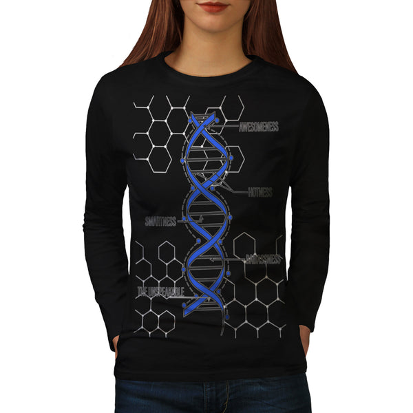 Genetic Narcissism Womens Long Sleeve T-Shirt