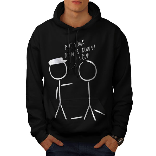 Put Your Hand Down Mens Hoodie