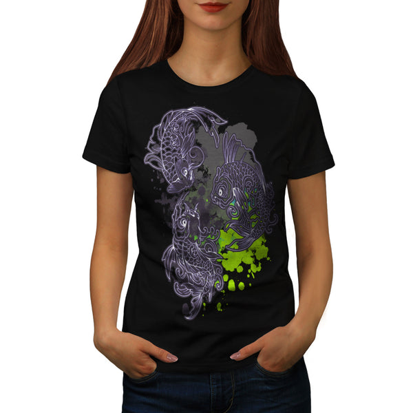 Ornamental Fish Art Womens T-Shirt