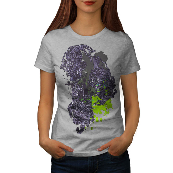 Ornamental Fish Art Womens T-Shirt