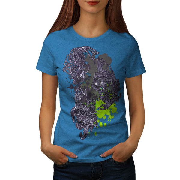 Ornamental Fish Art Womens T-Shirt