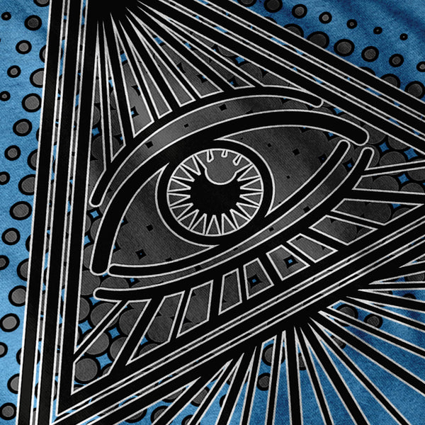 Illuminati Eye Art Mens T-Shirt