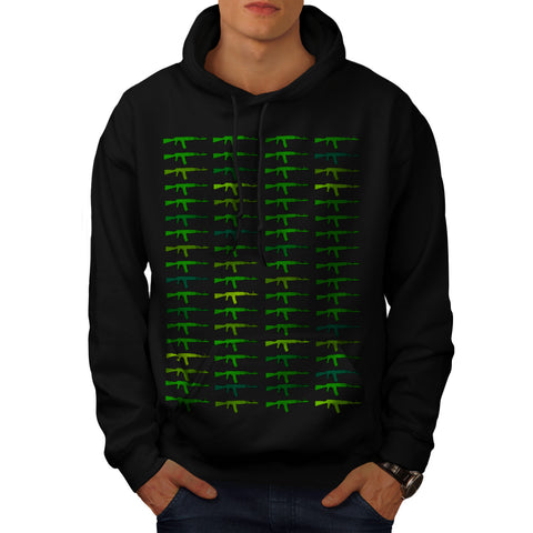 Multiple Weapon Art Mens Hoodie