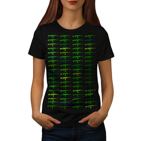 Multiple Weapon Art Womens T-Shirt