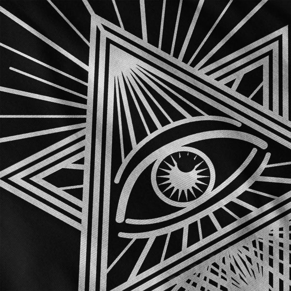 Illuminati Eye Prism Womens Hoodie
