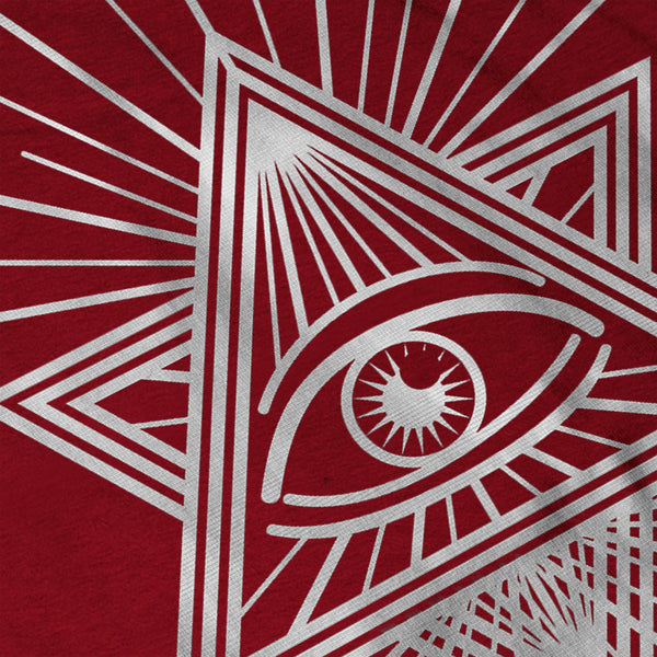 Illuminati Eye Prism Mens T-Shirt