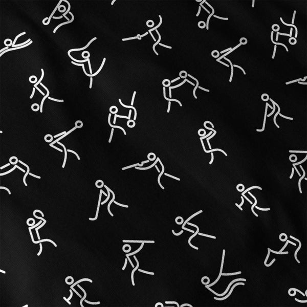 Stickman Exercise Womens Hoodie