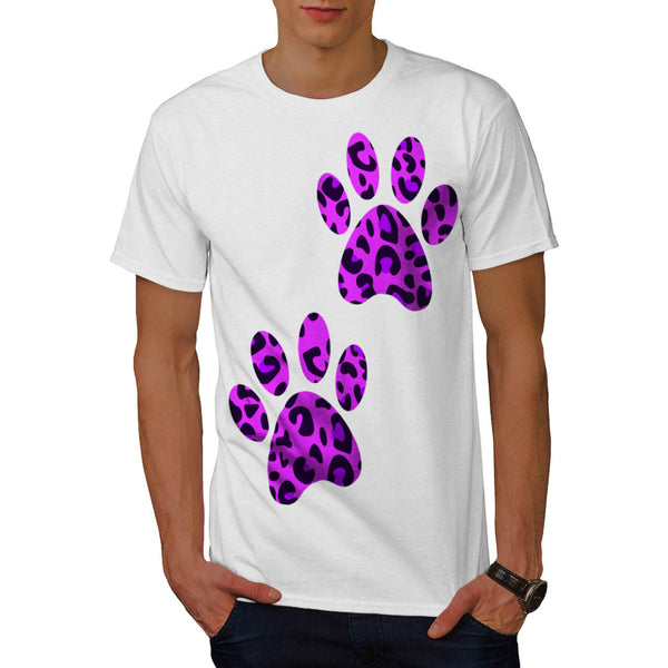 Animal Footprint Mens T-Shirt