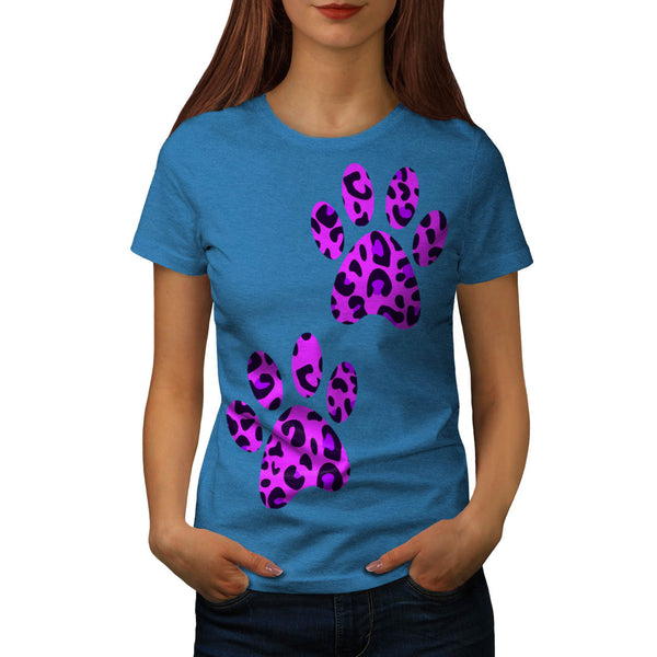 Animal Footprint Womens T-Shirt