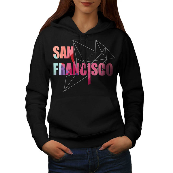San Francisco City USA Womens Hoodie