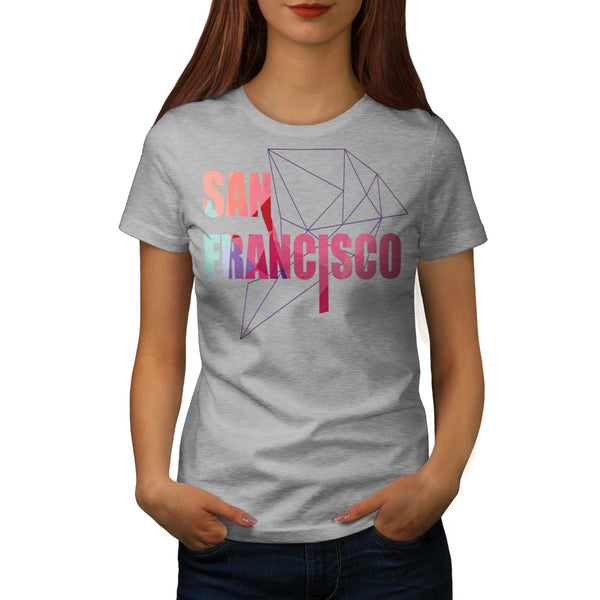 San Francisco City USA Womens T-Shirt