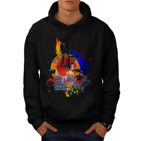 Japan Woman Beauty Mens Hoodie