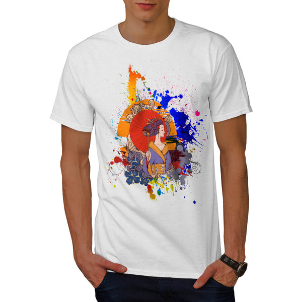 Japan Woman Beauty Mens T-Shirt