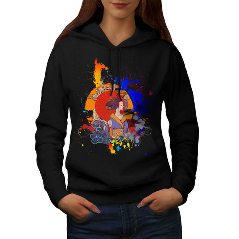 Japan Woman Beauty Womens Hoodie
