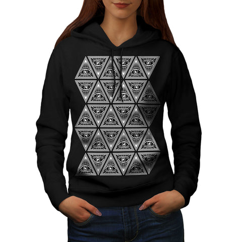 Illuminati Style Womens Hoodie