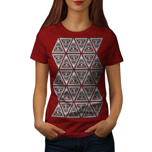 Illuminati Style Womens T-Shirt