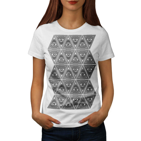 Illuminati Style Womens T-Shirt