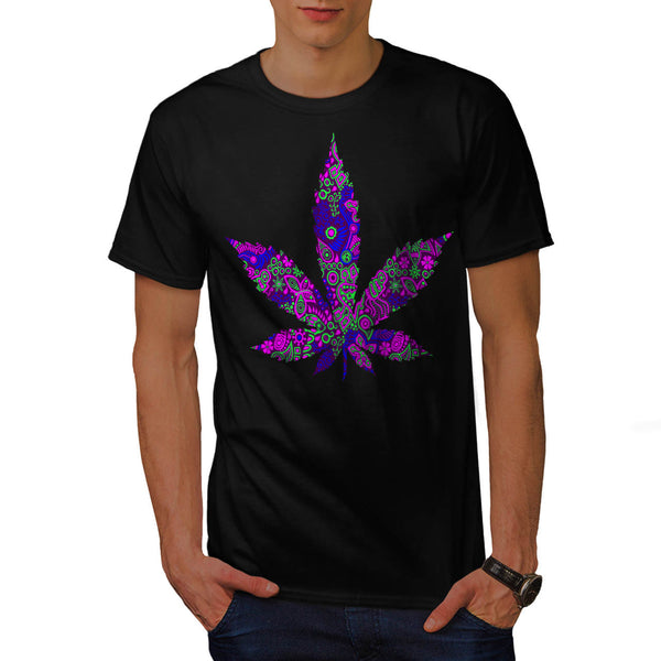 Hippie Freedom Plant Mens T-Shirt