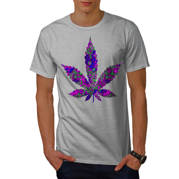 Hippie Freedom Plant Mens T-Shirt