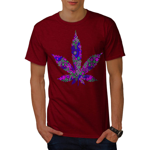 Hippie Freedom Plant Mens T-Shirt