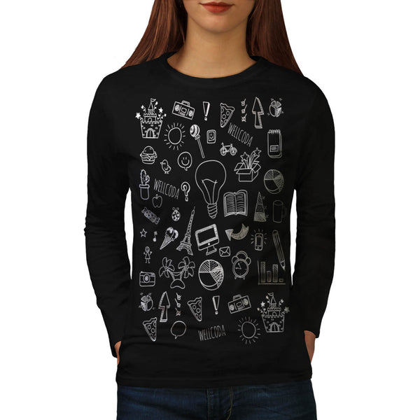 Everything You Need Womens Long Sleeve T-Shirt