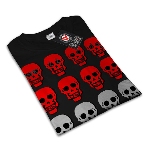 Smilling Skull Head Mens T-Shirt