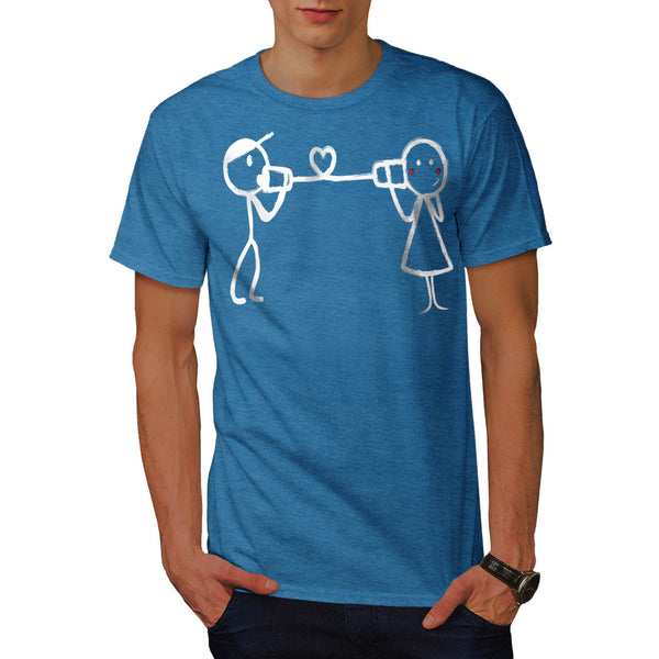 Stickman Relation Mens T-Shirt