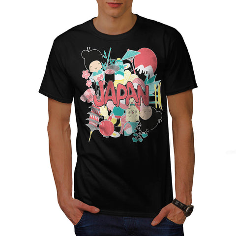 Japan Cartoon Culture Mens T-Shirt