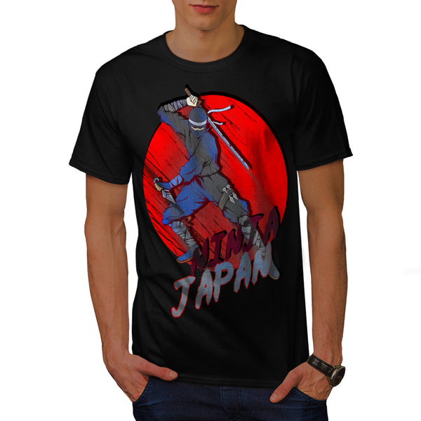Ninja Japan Fight Mens T-Shirt