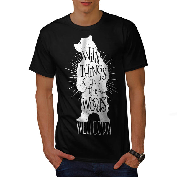 Wild Thing Poster Mens T-Shirt