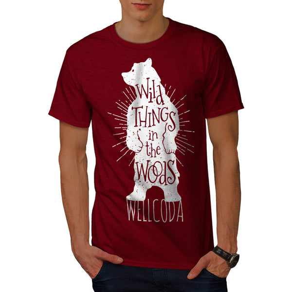 Wild Thing Poster Mens T-Shirt