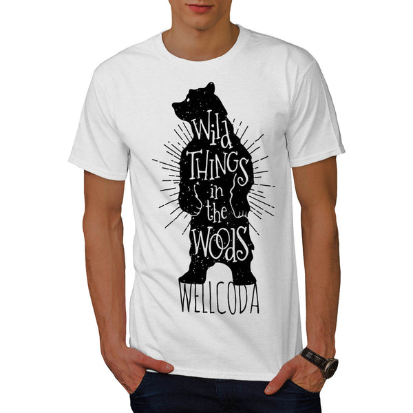 Wild Thing Poster Mens T-Shirt